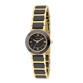 Relógio Technos Ceramic/Saphire Feminino Analógico - 2035LWF/4P Dourado