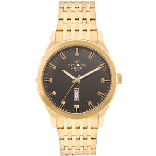 Relógio Technos Classic Automático Dourado Masculino 8205OF/4P