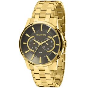 Relógio Technos Classic Grandtech Dourado Analógico Masculino 6P25AQ/4C