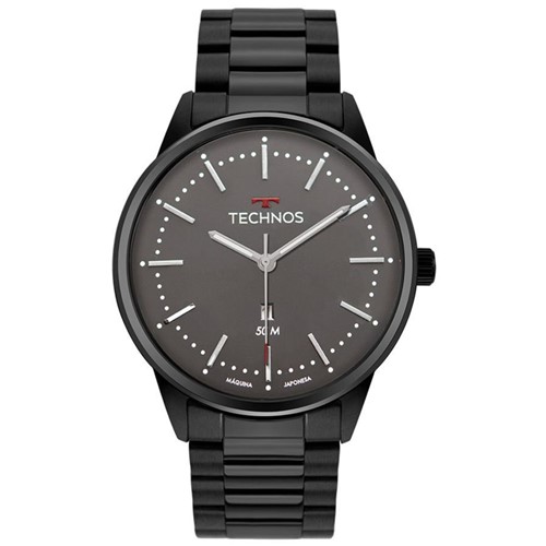 RelÃ³gio Technos Classic Masculino 2015CDW4C Preto - Preto - Dafiti