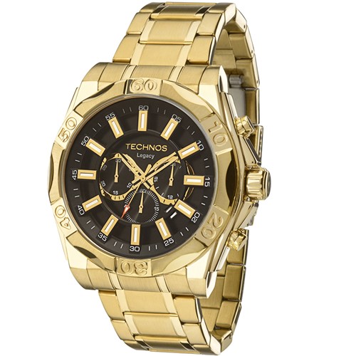 RelÃ³gio Technos Classic Masculino JS25BC4P Dourado - Dourado - Dafiti