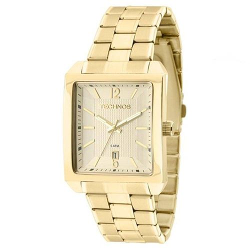 Relógio Technos Classic Steel Analógico Dourado Masculino 2115kob/1d