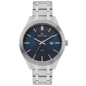 Relógio Technos Classic Steel Masculino 2115mnr1/a Prata