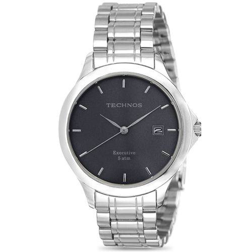 Relógio Masculino Technos 2115KQK/1C 43mm Prata