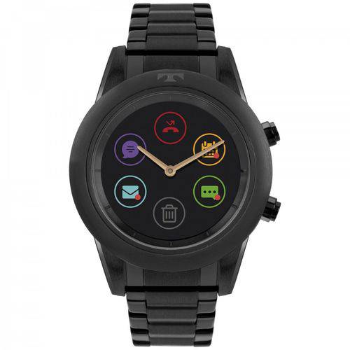 Relógio Technos Connect Duo PO1AD/4P Smartwatch Preto