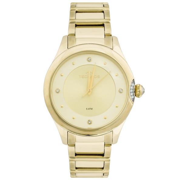 Relógio Technos Crystal Feminino Dourado 2035MFRu002F4X