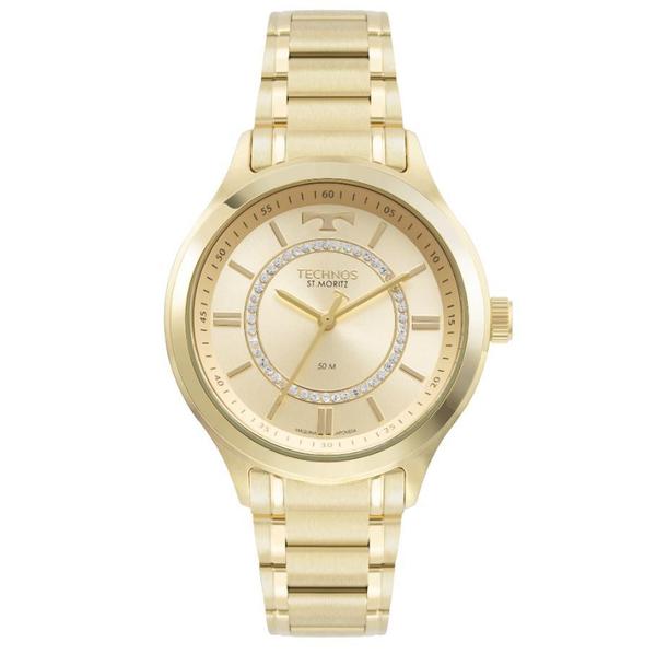 Relógio Technos Dourado Feminino 2036MMT/1D