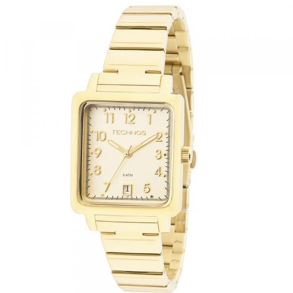 Relógio Technos Dourado Feminino Elegance 2035KPJ/4D