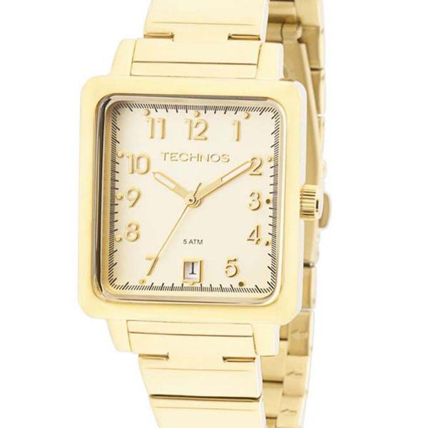 Relógio Technos Dourado Feminino Elegance Boutique 2115kpj/4d