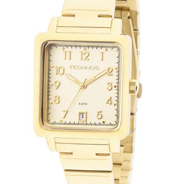 Relógio Technos Dourado Feminino Elegance Boutique 2115KPJ/4D