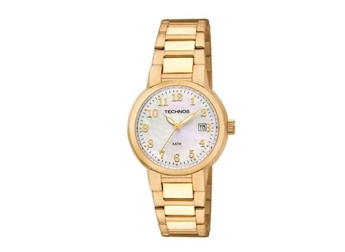 Relógio Technos Dourado Feminino Fashion Gn10ahbow/4K