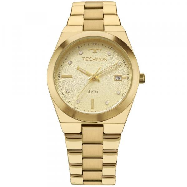 Relógio Technos Dourado Feminino Fashion Trend 2115kzr/4x