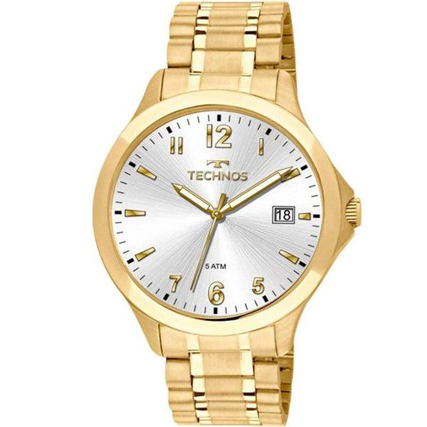 Relogio Technos Dourado Masculino Classic Steel 1S13CJ/4K