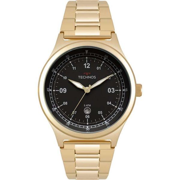 Relógio Technos Dourado Performancer Militar 2115mqy/4p