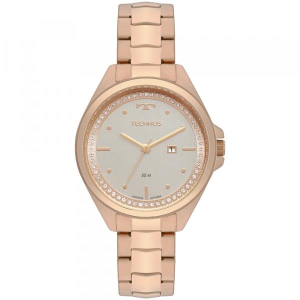 Relógio Technos Elegance Feminino 2015CBW4K Rosé