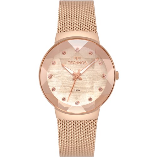 Relógio Technos Elegance Feminino 2035MPX5T Rosé