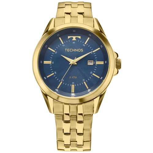 Relógio Technos Executive Masculino Dourado 2115KZC/4A