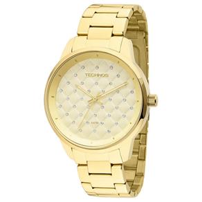 Relógio Technos Feminino 2035mbw/4x Dourado Crystal