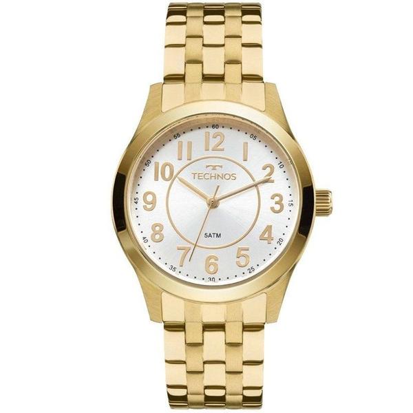 Relógio Technos Feminino Aço Dourado 2035MJD/4K