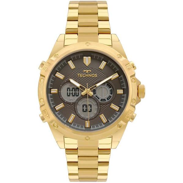 Relógio Technos Feminino Anadigi Dourado - BJ3814AB/1P