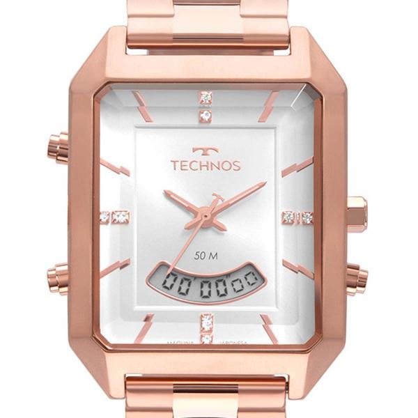 Relógio Technos Feminino Anadigi T200AH/4K Rose