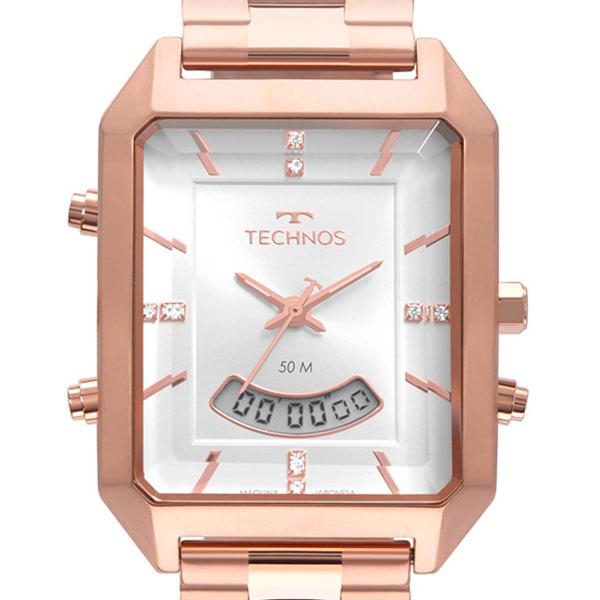 Relógio Technos Feminino Anadigi T200AH/4K Rose