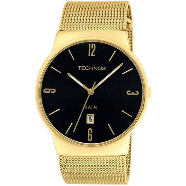 Relógio Technos Feminino Analógico Dourado GM10IH/4P