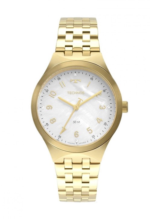 Relógio Technos Feminino Boutique Dourado 2036MLW4B