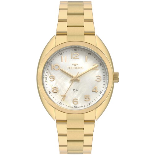 RelÃ³gio Technos Feminino Classic AnalÃ³gico Dourado 2036MLA4X - Dourado - Dafiti