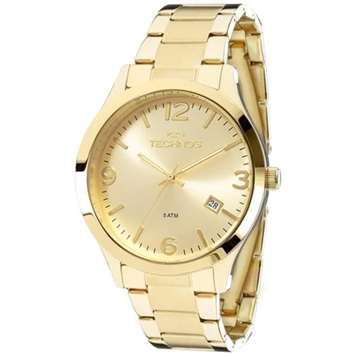 Relógio Technos Feminino Classic Analógico Dourado 2315ACD4X