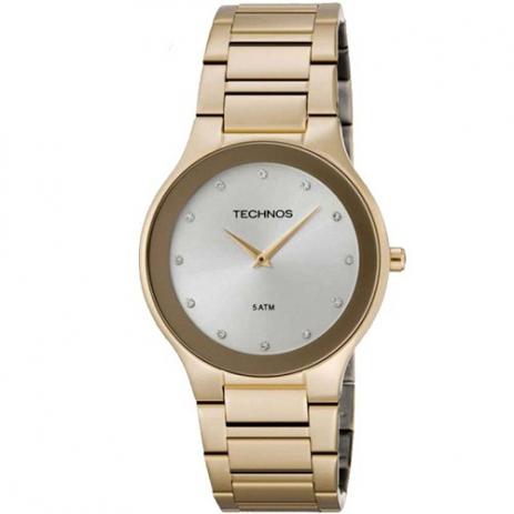 Relógio Technos Feminino Classic Slim 1l22en/4k