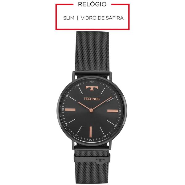 Relógio Technos Feminino Classic Slim Analógico 2025LTM/4P