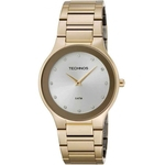 Relógio Technos Feminino Classic Slim Dourado 1l22en/4k