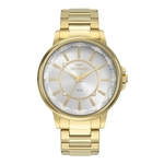 Relógio Technos feminino cristal dourado 2039CK/4K