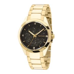 Relógio Technos Feminino Crystal 203aaa/4p Dourado Swarowski