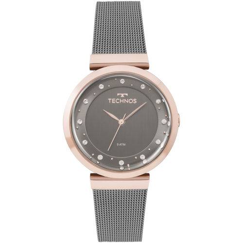 Relógio Technos Feminino Crystal Bicolor - 2035mmw/4c