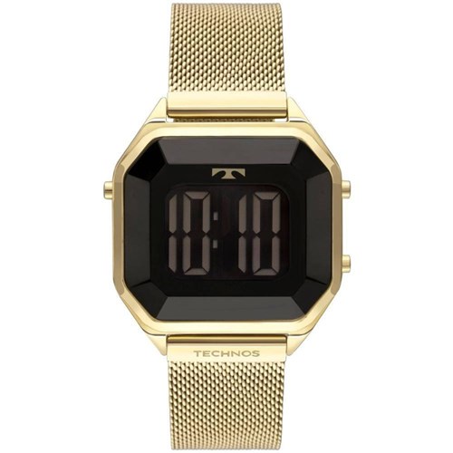 Relógio Technos Feminino Crystal Digital Dourado Bj3851aj/4P