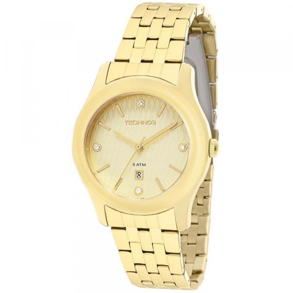 Relogio Technos Feminino Dourado 2015bzy4x