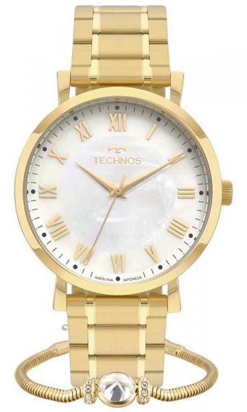 Relógio Technos Feminino Dourado - 2035MQZ/K4B