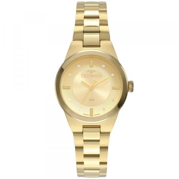 Relógio Technos Feminino Dourado 2035MRX4X