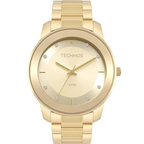 Relógio Technos Feminino Dourado 2036MKD/4X