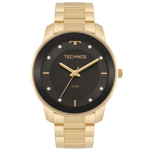 Relógio Technos Feminino Dourado 2036mkf/5p