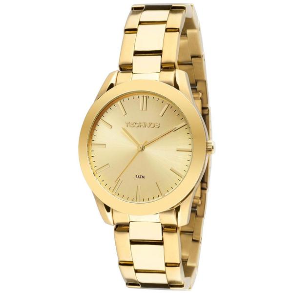 Relógio Technos Feminino Dourado Elegance 2035LRS/4X