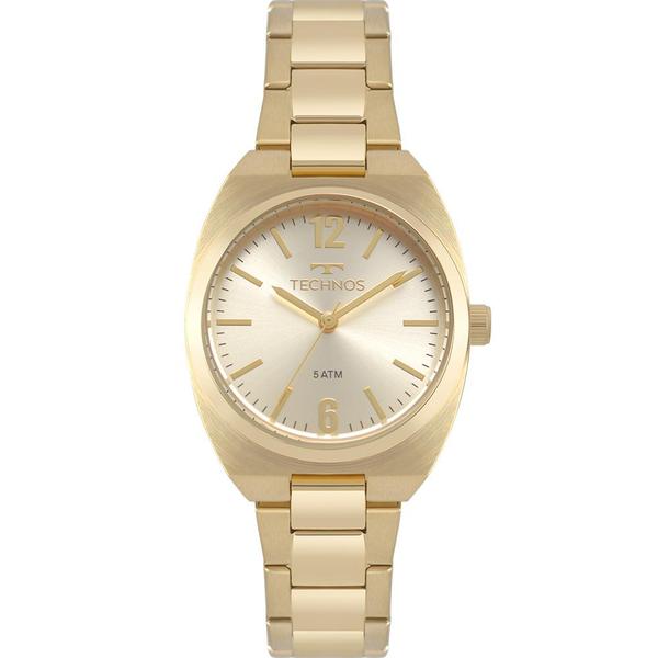 Relógio Technos Feminino Dourado Elegance 2035mpa/4x