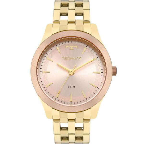 Relógio Technos Feminino Dourado Elegance 2035MPM/5T