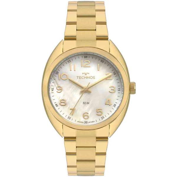 Relógio Technos Feminino Dourado Elegance 2036MLA/4X