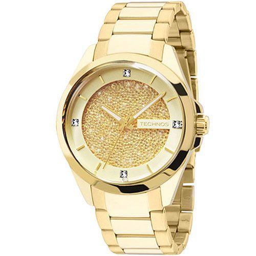 Relógio Technos Feminino Dourado Elegance 203aaa/4x