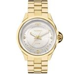 Relógio Technos Feminino Dourado Elegance Crystal 2039bm/4k
