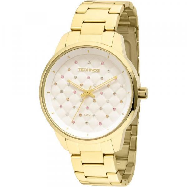 Relógio Technos Feminino Dourado Fashion 2035Lxu/4K