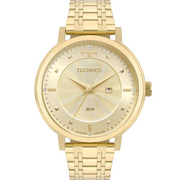 Relógio Technos Feminino Dourado Trend 2015CCS/4X